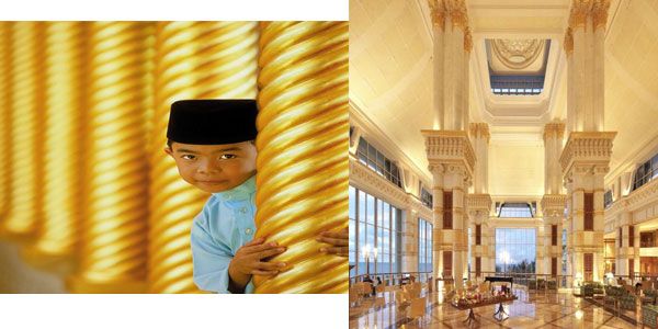 Luxury hotel in Brunei.