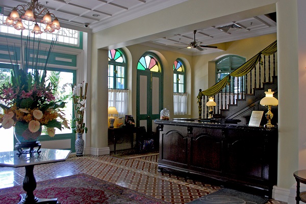 Majestic Malacca's lobby in Malaysia