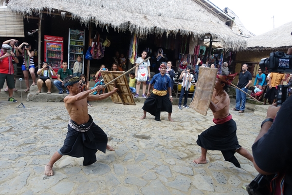 Sasak warriors, Lombok, Indonesia