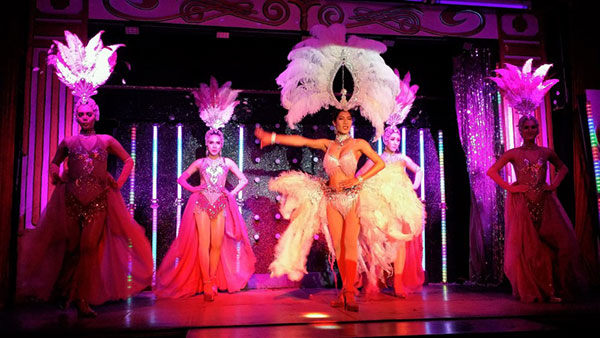 Chiang Mai Cabaret Show in progress, Thailand. Image courtesy of Alan & Rosalind Cuthbertson.