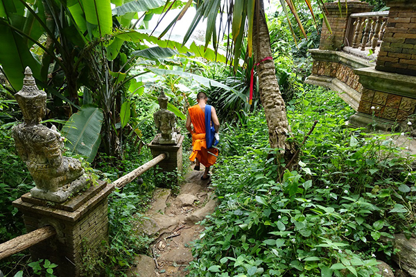 Monk's Trail, Thailand. Image courtesy of Gina Bambinelli