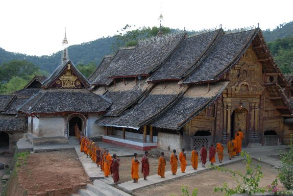 Temple at Kyaing Tong, Myanmar.