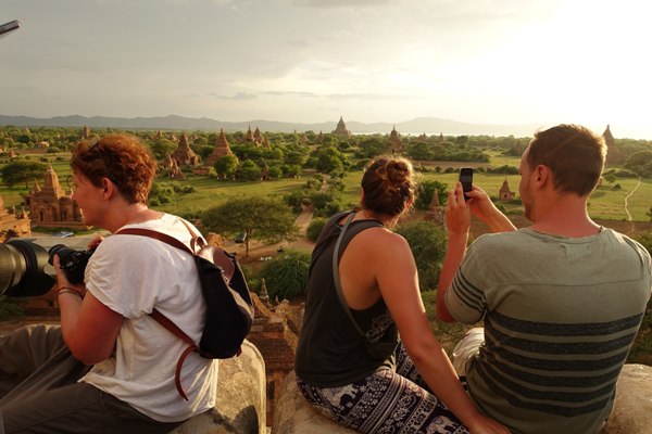 In Myanmar, the former imperial capital of Bagan provides wonderful opportunities for photography.
