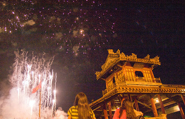 Hue Festival fireworks