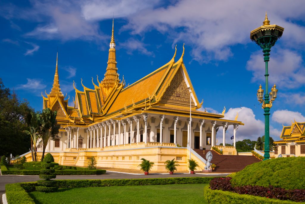 The Royal Palace in Phnom Penh, Cambodia. Visit SoutheastAsia.