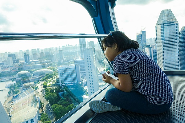 View from the Singapore Flyer. Image courtesy of Mike Aquino.