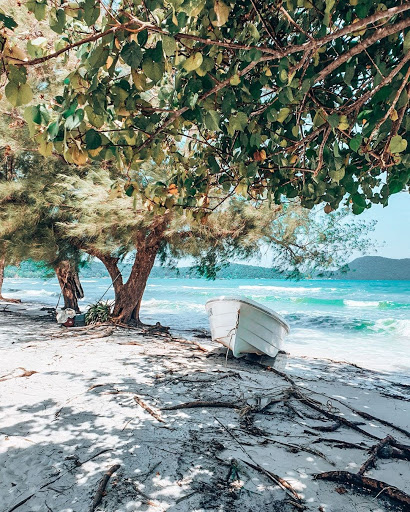 If you’re looking to connect with the serene nature of Cambodia sans technology, Koh Rong Samloem is the place to do it.