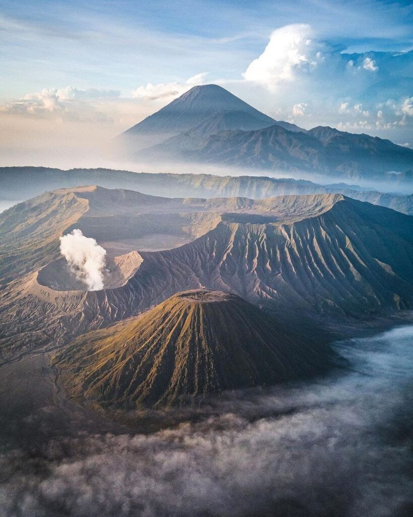 Mount Bromo Surabaya stands out in the East Java landscape.