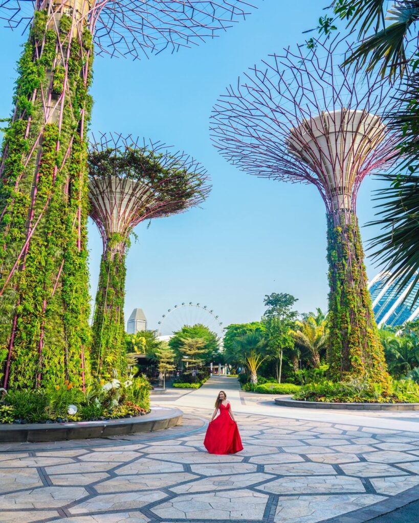 Gardens By The Bay is a floral wonderland filled with seemingly endless plants woven around sculptures.
